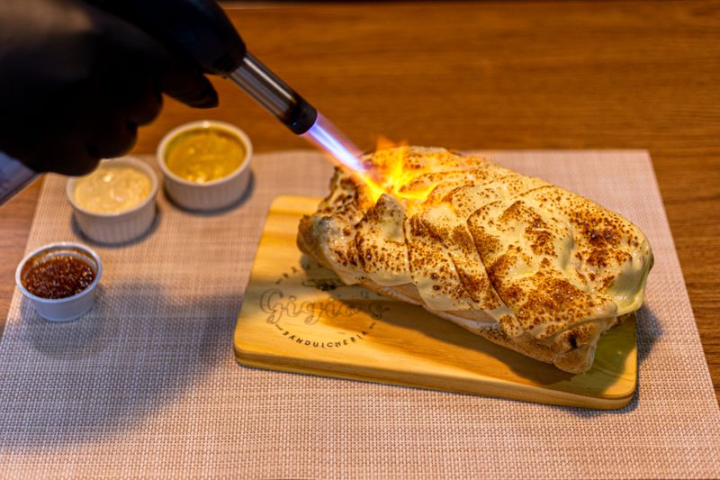 Philly cheesesteak specialty hoagie