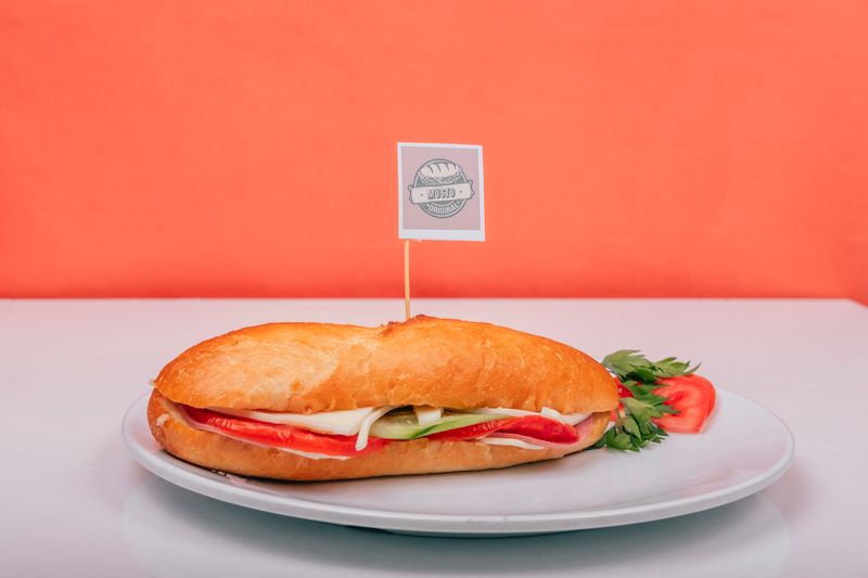 Meatball parmigiana specialty sub