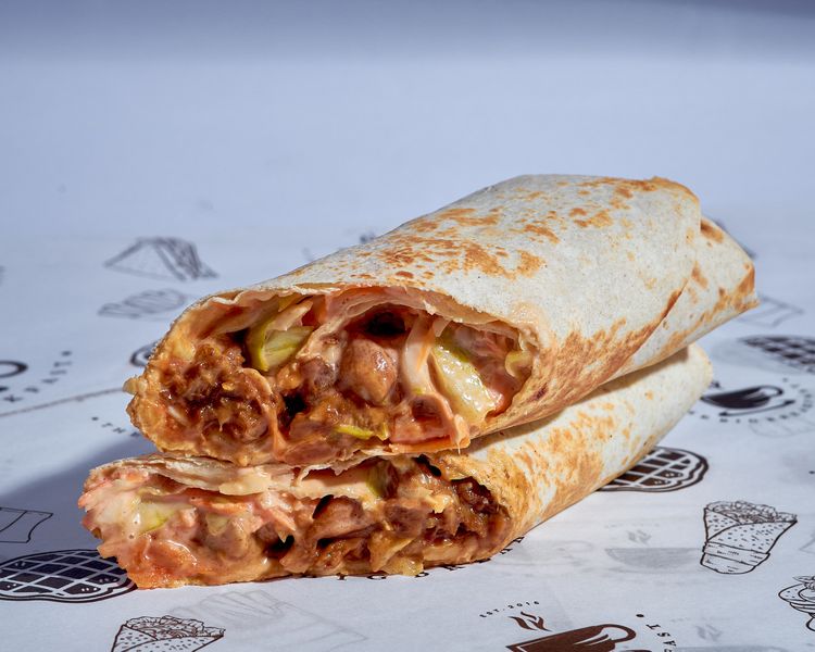Steak & Cheese Wrap primo style